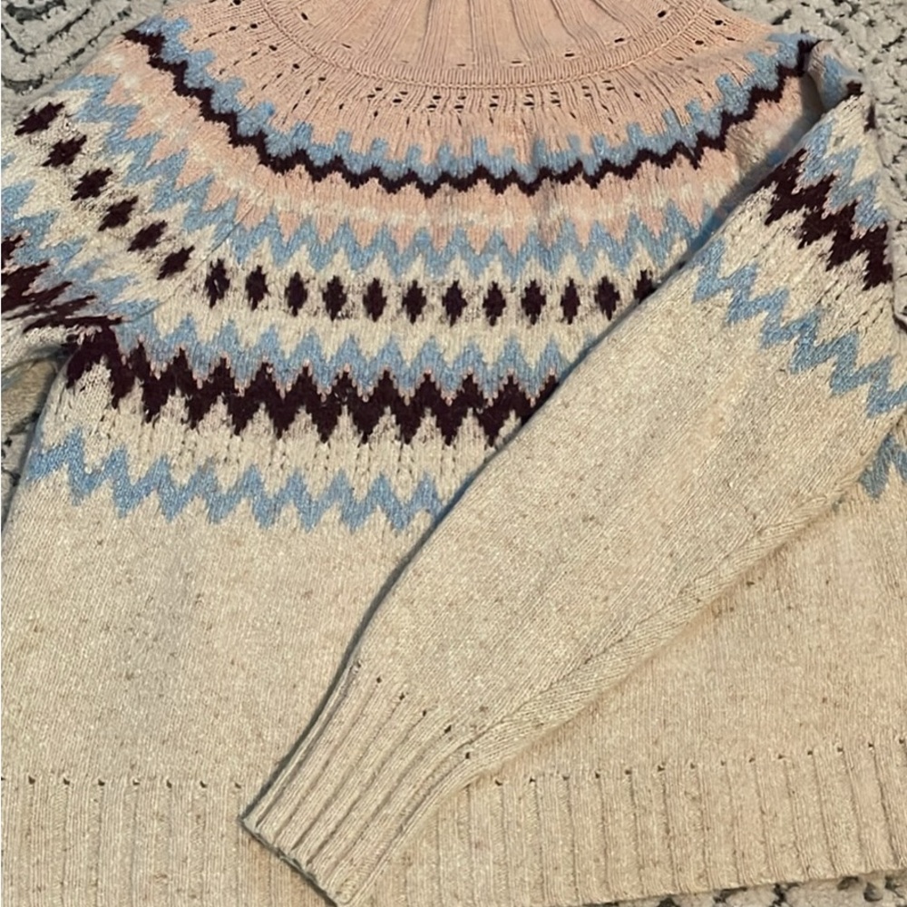 Rebecca Taylor La Vie cute sweater. Wool alpaca and cotton material.